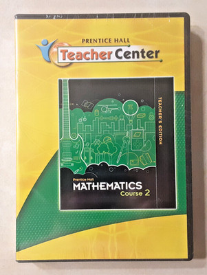 Prentice Hall Teacher Center Mathematics Course 2 Teacher's Edition CD-ROM NEW