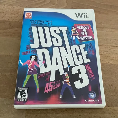 Nintendo Wii Just Dance 3 CIB