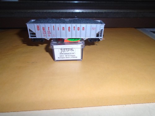 ATLAS #32612 90 TONNER TRICHTER MIT KOHELLADUNG - BURLINGTON #CB&Q 163206 N | Zustand: Used