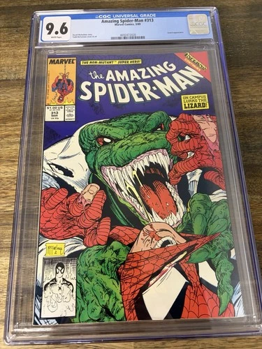Amazing Spider-Man #313 CGC 9.6 1989 White Pages
