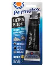 Permatex Ultra Black RTV Silicone Gasket Maker 3oz – Max Oil Resistant Sealant