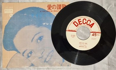 Brenda Lee - If You Love Me (Really Love me) Japan 7-inch Vinyl Promo 1963 Decca