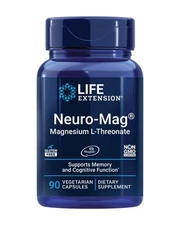 Life Extension Neuro-mag Magnesium L-threonate, Magnesium L-threonate,