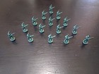 Risk 40th Anniversary Edition Green Infintry Replacement Pieces (15 Count) Used