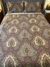 Vintage Ralph Lauren Emerson Paisley Duvet Cover Set, Full/Queen
