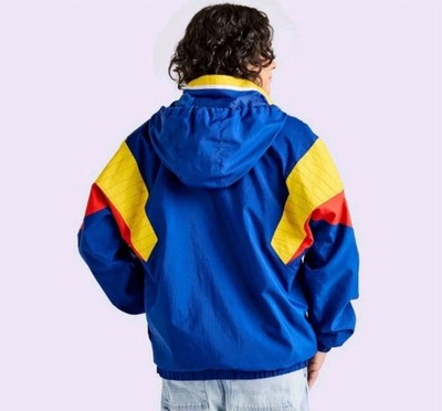 Pokemon x Target Starter Pullover Windbreaker Jacket Blue Kanto