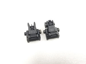 Ares Polymer Flip Up Sights Front and Rear Set for Airsoft AEG
