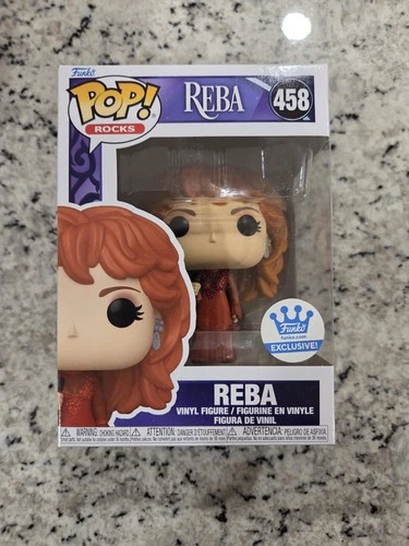 Funko Pop Rocks Reba McEntire Funko Shop Exclusive CMA Awards Red Dress #458
