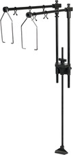 Reptile Dual Lamp Stand Metal Adjustable Heating Lamp Holder Light Fixture Retra