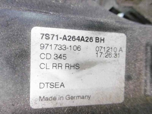 7S71A264A26BH MANETA EXTERIOR TRASERA DERECHA / 434834 PARA FORD MONDEO BER. CA - Imagen 2 de 9