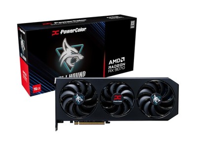 PowerColor Radeon Hellhound RX 9070 16GB GDDR6 3-Fan GPU - NEW, SEALED