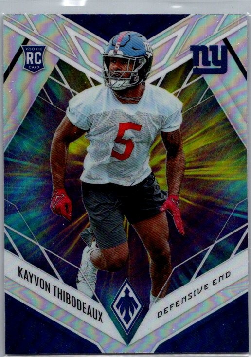 2022 Panini Phoenix #168 Kayvon Thibodeaux Color Burst RC