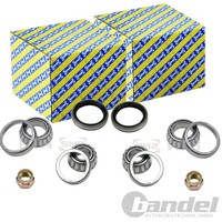 2X SNR RADLAGER-SATZ Hinten Passend FÜR KIA RIO Mazda 626 Links+Rechts