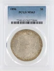 1896 Morgan Silver Dollar PCGS MS63 S$1 Philadelphia Minted No Reserve