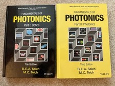 Fundamentals of Photonics, 2 Vol. Set, 3rd Sa...