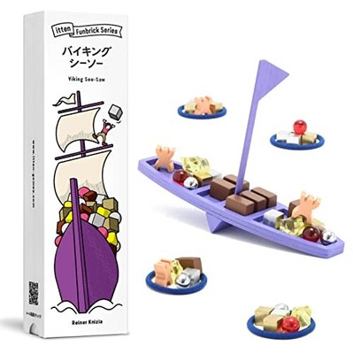 itten Board Game Viking Seesaw Fan Brick Series Japan 