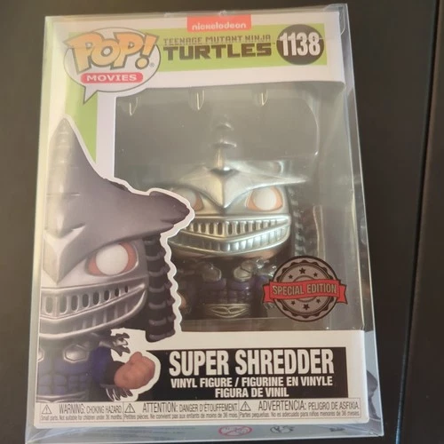 Funko Pop! Vinyl: Teenage Mutant Ninja Turtles - Super Shredder (Metallic) -...