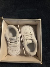 Nike infant / baby / Toddler Air force 1 Low Crib White size 3C