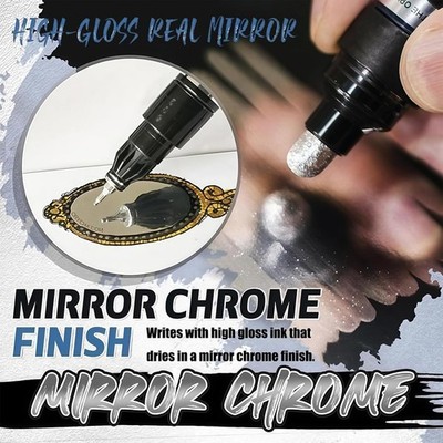 Professional Chrome Repair Pen, Chrome Touch Up Paint Marker