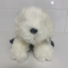 Official Dulux Puppy Dog, Collar Plush Toy 8" Sheepdog tagged discontinued 