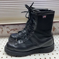 Danner Acadia 8" Boots Mens 7.5D Women’s 9D Black Leather  Tactical USA 21210