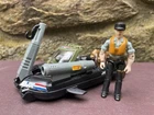 Vintage 2001 G.I. Joe NLC Night Landing Craft & Cutter 3.75” Action Figure