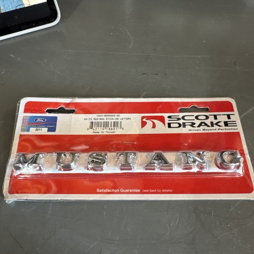 C5ZZ-6540282-SK Scott Drake Mustang Stick-On Letters - Bild 6 von 6