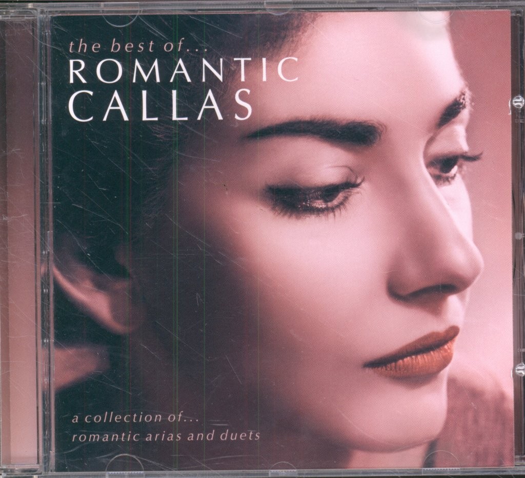724355721129 Maria Callas Best Of... Romantic Callas CD UK Emi Classics 2001