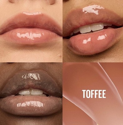 Lot of (2) Maybelline Lifter Glosses 027 TOFFEE and 030 CARAMEL