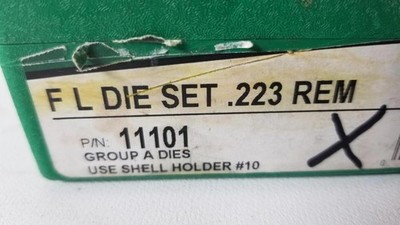 RCBS Full Length Reloading DIE SET 11101 - .223 Remington
