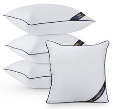 Utopia Bedding Throw Pillow Inserts Pack of 4, White , 18 x 18 Inches...