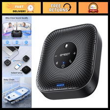 360  Conference Speakerphone with 4 AI Mics, Noise Reduction, USB-C  Bluetooth