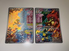 Deerling 165/162 and Sawsbuck 166/162 Pokemon Cards Temporal Forces Matching