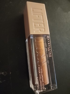 Maybelline Lifter Gloss Lip Gloss with Hyaluronic Acid, Copper