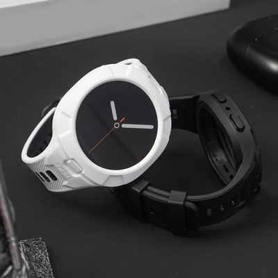 Integrated TPU Case Band Protective Strap for Galaxy Watch 8 / 8 classic 46mm