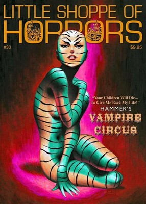 HAMMER Films ''Vampire Circus'' 1972 Release Film Poster Fine Art Modern Postcard