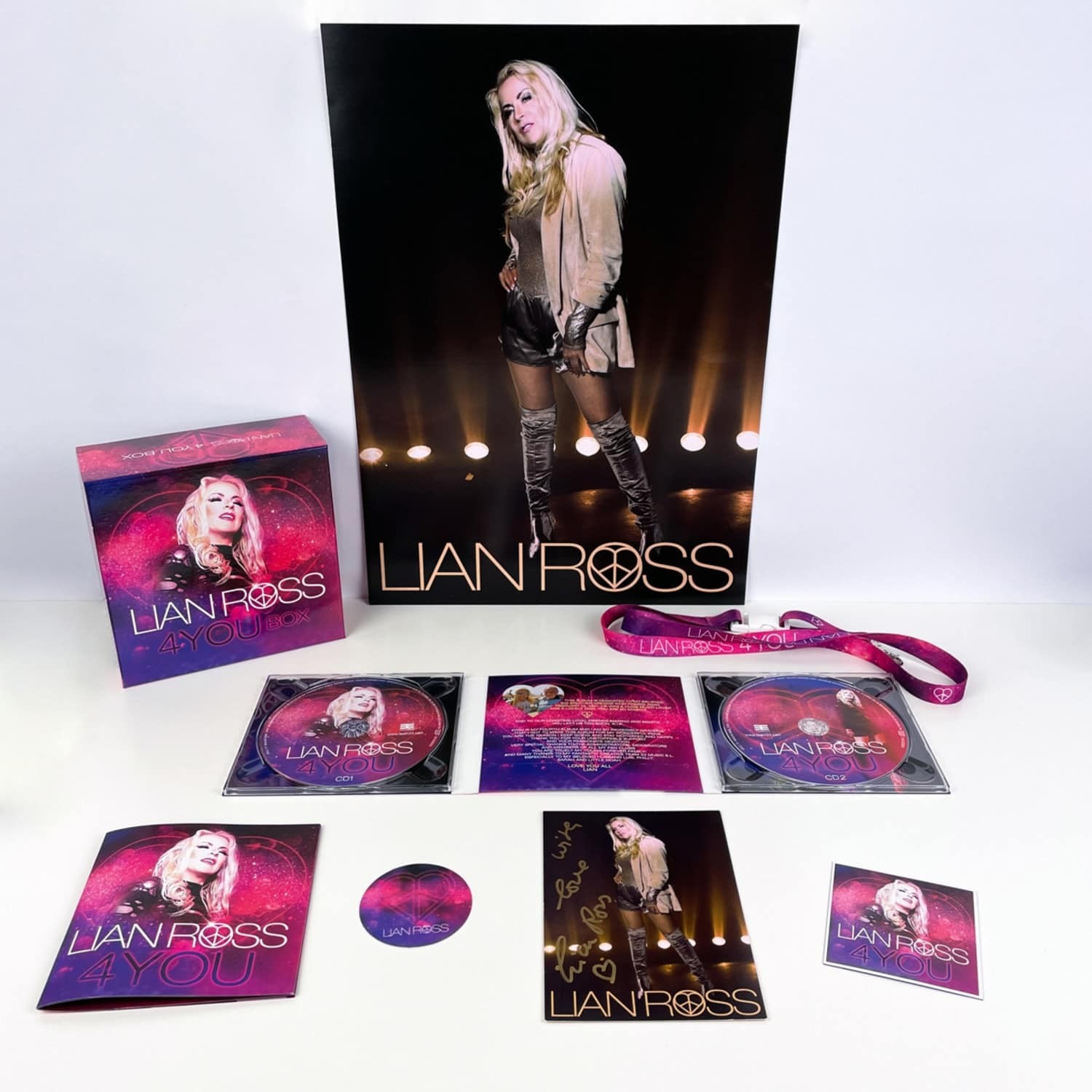 Lian Ross / 4YOU (DELUXE FAN BOX) (2CD) / Team 33 Music / 332023144 / 2CD