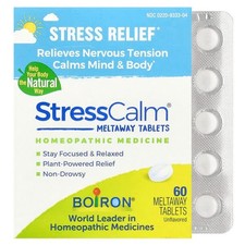 Boiron StressCalm 60 Tablets – Homeopathic Stress & Anxiety Support