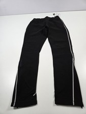 SportHill Winter Fit Pants Womens Small Black 3SP Running Leggings Zip Ankle