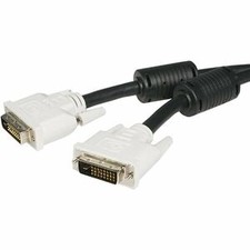 Startech 5M Dvi-D Dual Link Cable Male To Male Dvi-D Digital Video Monitor Cable