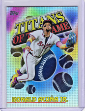 2026 Topps Ronald Acuña Jr. Titans Of The Game Atlanta Braves MLB TOG-7