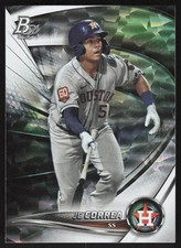 2022 Bowman Platinum JC Correa #TOP-64 AG