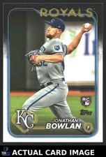 2024 Topps Series Two JONATHAN BOWLAN [RC] Rookie Card #399 NM. rookie card picture