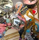 3 Lbs Junk Costume Jewelry Lot Broken Tangled Repurpose Repair Vintage To Now