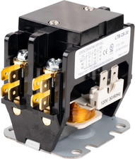 Ultra Durable 2 Pole Contactor 30 Amp 120VAC Coil by - Compatible with Relays,