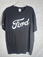 FORD Performance Car Truck Mens Sz XL T-Shirt Delta Pro Weight Black White NWOT