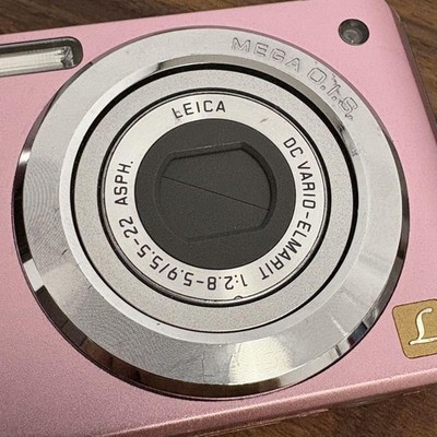 Panasonic LUMIX DMC-FS6 Pink Compact Digital Camera With Battery