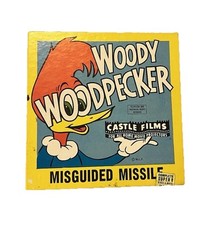 Castle Films Woody Woodpecker Misguided Missile Super 8mm 37-25 Reel