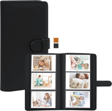 108 Pockets Mini Photo Album for Fujifilm Instax Mini Film Camera, Leather Cover