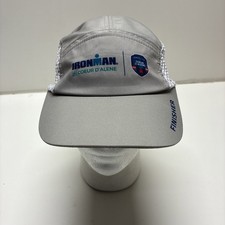 IRONMAN Coeur D'Alene 2023 Finisher Hat Cap 5 Panel BOCO Gear Gray Adjustable